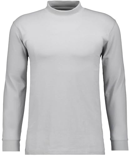 RAGMAN Chemise à col Montant à Manches Longues pour Homme, M