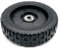 Roues de rechange pour tondeuse à gazon avant et arrière en plastiques noir 17,8 cm, 25,4 cm, accessoires de tondeuse autopropulsés
