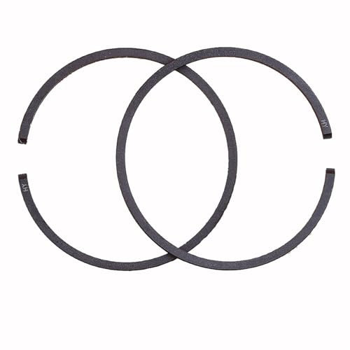 Pexorin KOLBENRING, for DOLMAR Sachs 133 SUPER 133S 2-TAKT-KETTENSÄGENZYLINDER-MONTAGESATZ I-GUSSEISEN KOLBENRING MPN 133132040 Kolbenring für Gartenmaschinen(2 PCS)
