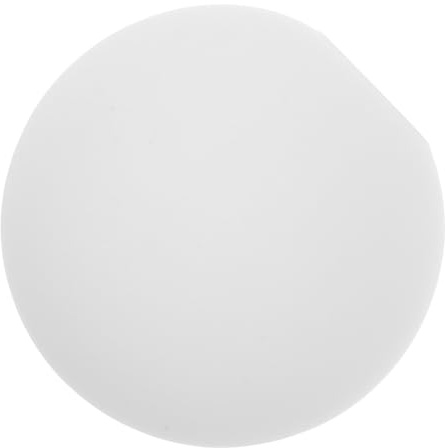 Kugellampenschirm aus Mattiertem Glas Weiß 1 Stück für Pendelleuchten | Opalglas mit 2,2cm Öffnung, Rundes Design, für Deckenventilator Licht und Schlafzimmer