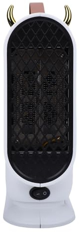 Stylebest Chauffage électrique, Chauffage Efficace avec Purificateur d'air à 3 500 000 Anions, Léger et Portable pour Dortoir de Bureau, Chambre à Coucher (Prise UE 220V)
