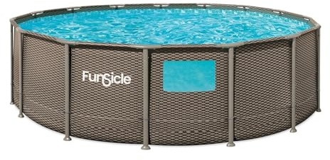 Piscina Desmontable Oasis Designer Pool de 457x122 cm con Ventana FunSicle FAQ01548B