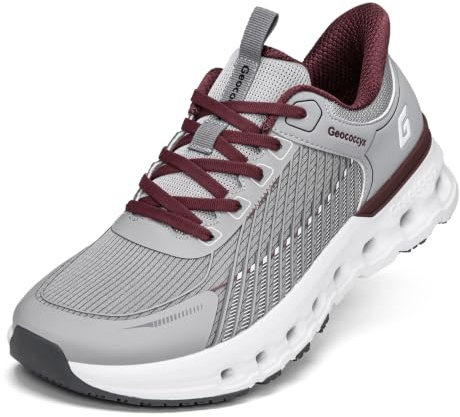 Geococcyx Pianta Larga Sneakers Scarpe Running Uomo | Scarpe Sportive, Scarpe Larghe, Traspirante, Antiscivolo, Ammortizzazione, ideale per Uso Quotidiano, Fitness