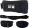 BEAR GRIP Gewichthebergürtel, Neopren, gebogen, Rückenstütze, Lendenwirbelstütze, Fitness, Bodybuilding, Größe L, Schwarz