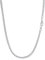 PROSTEEL Herren Erbskette 4mm breit Halskette Edelstahl platte Venezianierkette Gliederkette für Männer Jungen 66cm Kettelänge Biker Punk Rock Schmuck, silber