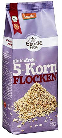 Bauck Bio 5-Korn Flocken, 475 g