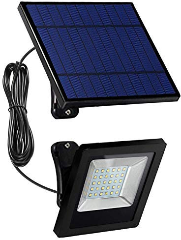 Awanber Lampes solaires d'extérieur - Lumière blanche brillante IP65 - Étanche - Automatique du crépuscule à l'aube - Réglable à 350° - Pour grange, jardin, garage, allée, cour, patio, pelouse, balcon