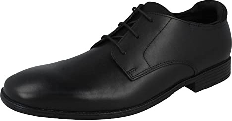 Startrite Academy Boys Senior School Shoes UK 7 G Black