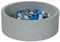 Velinda Piscine à balles pour Enfant, Aire de Jeu + 150 balles (Perle, Transparent, Bleu, Argent)