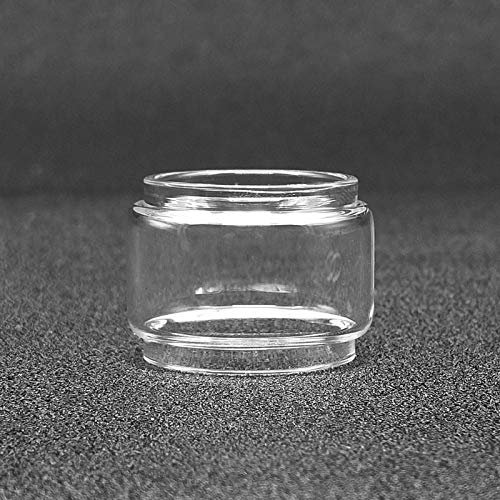 Denghui-ec, 1piece Ersatzglasrohr for SMOK TFV16 Behälter 9 ml Atomizer Blase Klar Glasrohr Austausch des Glastanks (Farbe : Bubble Glass)