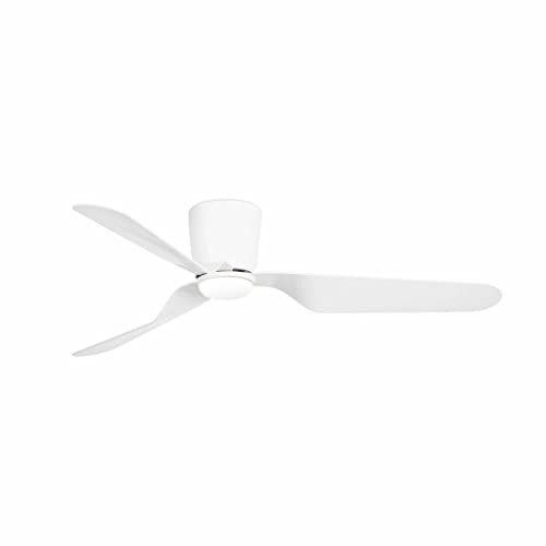 FARO BARCELONA PEMBA 33471N-3 LED-Deckenventilator, weiß, mit Gleichstrommotor