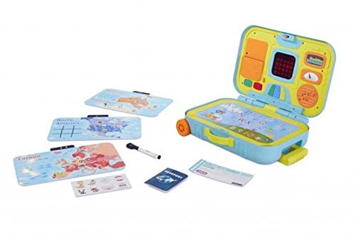 Little Tikes Learn & Play Maleta de aprendizaje, Juguete interactivo y educativo, Incluye mapas, pasaporte y más, Edad: a partir de 2 años
