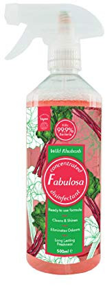 Fabulosa Antibacterial Disinfectant Spray, All Purpose Multi Surface Cleaner, 500ml, Individual, Wild Rhubarb