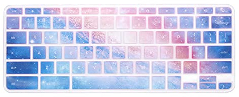 WYGCH Silicon Keyboard Cover for HP Chromebook 11 x360 11.6,Chromebook 11 G2/G3/G4/G5/G6 EE/G7 EE 11.6,Chromebook 14-ca 14-ak14-X Series/Chromebook 14 G2 G3 G4 Keyboard Skin,Cosmic Nebula