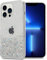 Cadorabo Funda Compatible con Apple iPhone 13 Pro en Transparente con Purpurina - Funda Protectora de Silicona TPU con Purpurina Brillante - Ultra Slim Back Cover Case