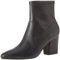 Amazon Essentials Stivali Aderenti Elasticizzati con Tacco Donna, Nero, 41.5 EU Larga