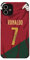 Slrioks Ronaldo Jersey Football Phone Case for iPhone 14 13 12 11 Pro MAX Plus Mini XR XS X 7 8 Leather Thin Silicone Shockproof