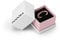 Pandora ME 14K Rose Gold-Plated With Red Pavé Ring, Size 48, With Gift Box
