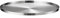 blomus Tablett -Peasy- Serviertablett aus Edelstahl | Dekotablett rund mit Rand ⌀ 38cm (L, Stainless Steel)