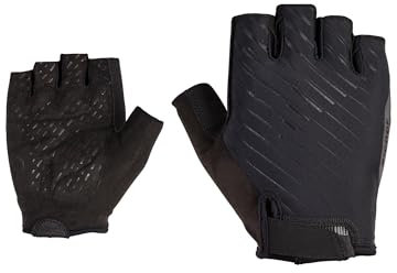Ziener Herren Callan Fahrrad/Mountainbike/Radsport-Handschuhe | Kurzfinger - atmungsaktiv,dämpfend, Black, 6,5