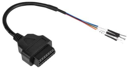 CGEAMDY OBD Verlängerungs Kabel Adapter, 16 Polige OBD2 Verbinder Diagnose Werkzeug, 16 Polige Stecker Verlängerung Diagnosekabel Zubehör für Verbindung Datenübertragung