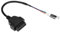 CGEAMDY OBD Verlängerungs Kabel Adapter, 16 Polige OBD2 Verbinder Diagnose Werkzeug, 16 Polige Stecker Verlängerung Diagnosekabel Zubehör für Verbindung Datenübertragung