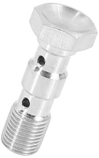 Motoforti M10x1.0 Metric Thread Double Banjo Bolt Brake Fitting Adapter Long-lasting