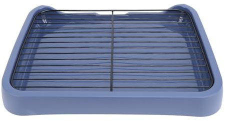 Indoor Puppy Potty Tray - Removable Portable Pee Pad Holder for Medium & Small Dogs - Dog Training Litter Box
