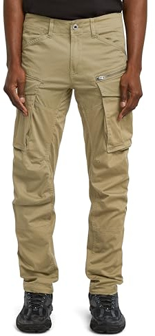 G-STAR Herren Rovic Zip 3D Regular Tapered Pants Pants, Grün (Ensis Green D02190-5126-6057), 33W / 34L