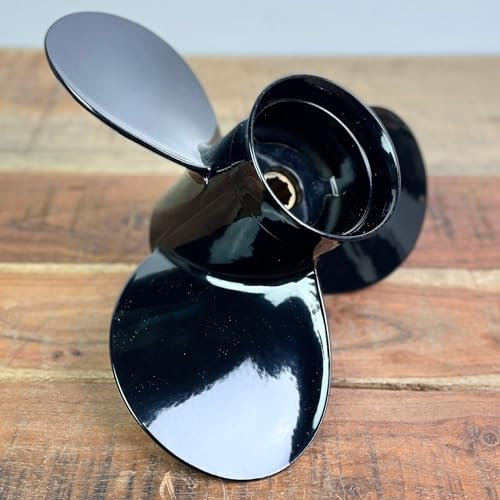 MAGICZEBRA Boot Propeller Aluminium für Mercury 6-15 PS Außenborder 9-1/4 x 12 ' 8 Zähne 3 Blatt