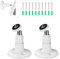 2pcs Security Camera Wall Mount for Ring Stick Up Cam/Ring Indoor Cam, 360-Degree Adjustable Security Mounting Bracket for Indoor Outdoor (Camera Not Included)