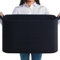 JOJOSEE Large Storage Basket, Blanket Basket for Clothes Bedding, Woven Storage Baskets, Toy Basket for Kids Baby, Rope Baskets for Living Room, Nursery, Bedroom 55x38x30 cm (Black, 1 Pack)