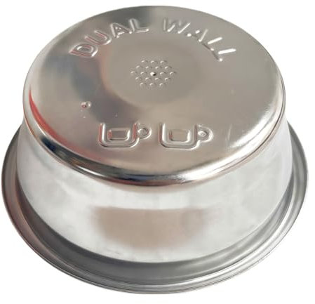 Double Cup Dual Wall coffee Filter Basket compatible with Breville BES870/875/880/878/890/500/BES860XL Coffee Machine Parts handle Filter Basket BES860XL（Double Shot)