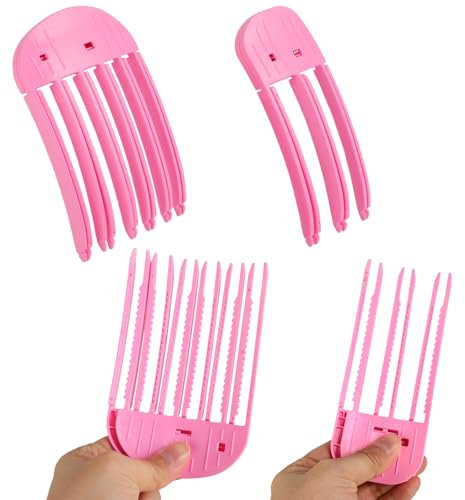 Hair Clips - Horquillas Pelo Mujer, Plástico, Sin Marcas, 4 Piezas,Levanta La Raíz Del Cabello, Ideal Para Peinados Y Uso Diario