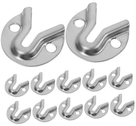 HOMSFOU 12stücke Teiliges Möbelrahmen-spiegelverbindungsset Aufhänge Und Fixierungselemente Für Bilderrahmen Und Möbel Installieren Vielseitig Einsetzbar Korrosionsbeständig