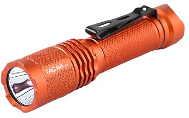 ACEBEAM TAC AA 2.0 Longest-Range AA Flashlight 360 Meters, 900 High Lumens Tactical EDC Flashlight Rechargeable, 6 Modes Pocket LED Super Bright Small Mini Flashlight for Camping, Home(SFT-25R HI)
