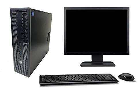 HP Elitedesk 800 G1 PC i5-4570 8 Go RAM SSD 240 Go Windows 11 WiFi Écran 22 avec clavier et souris inclus (reconditionné)