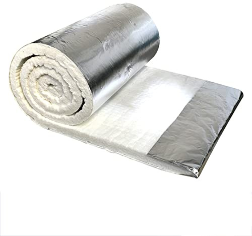 Keramikfaser-Decke, Feuerisolierung, hohe Temperatur, 1000 °C, für Öfen, Öfen, Ziegel, Kessel, Schmiedeöfen, Pizzaöfen