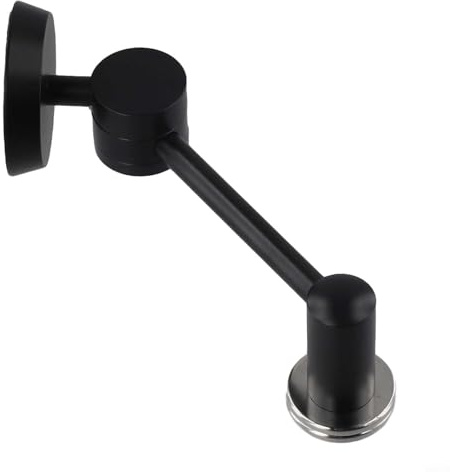 HpLive Puck - Soporte magnético para filtro de café expreso (giratorio), plegable, resistente al agua, color negro