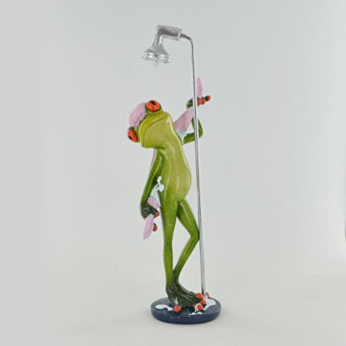 Grenouille comique - Petite figurine en résine - Cadeau idéal pour la maison