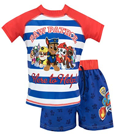 Paw Patrol Boys Chase Marshall & Group Swim Set Ages 12 Months to 7 Years