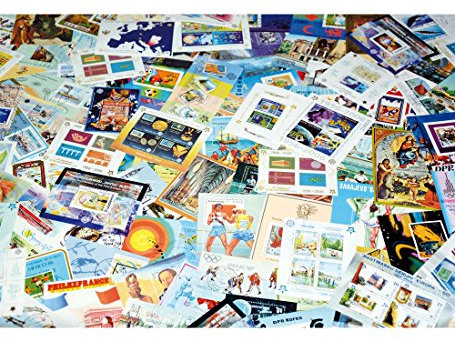 Goldhahn 333 Blocks im 60-Seiten Einsteckalbum Briefmarken für Sammler