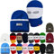 PG Wear Sturmhaube und Mütze Troublemaker 2 in 1 Schwarz Weiß Rot Blau Gelb Grün Rosa Grau Olive Camo I Balaclava Maske Beanie I Ultras Ski Hooligans