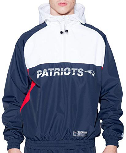 New Era NFL NEW ENGLAND PATRIOTS Colour Block Windbreaker Jacket, Größe:S