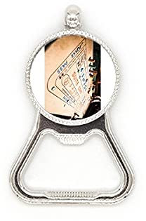 Chip Gambling Game Photo Art Deco Gift Fashion Metal Beer Bottle Cap Opener Duty Stainless Steel