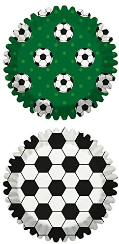 Birkmann, Papierbackförmchen, Fußball, 100 Stück