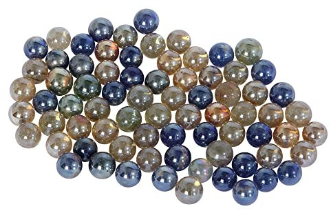 Bartl 112169 Murmeln Metallic 17mm ø 200 ca. Stück