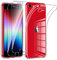 Phoona Coque pour iPhone 8/7 / SE 2020 / SE 2022,avec 2 pièces Verre trempé,Transparence Souple TPU Étui Protection pour iphone 8/iphone7,Bumper Housse Prévention des Chutes,Anti- Rayures,Ultra Mince
