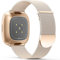 Higgs Strap Compatible with Fitbit Versa 3/4 & Sense 2, Dual Magnetic Adjustable Metal Strap - Rosegold Fashion for Women & Men