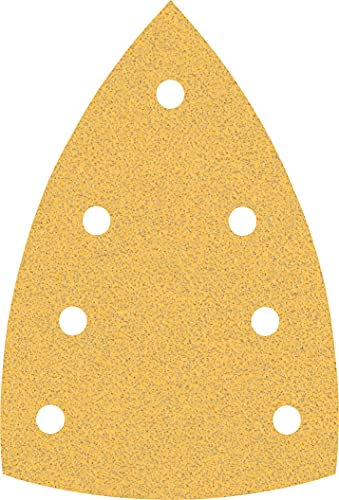 Bosch Accessories 2608901642 - Carta vetrata per levigatrice multiuso, grana 80, 150 mm x 100 mm